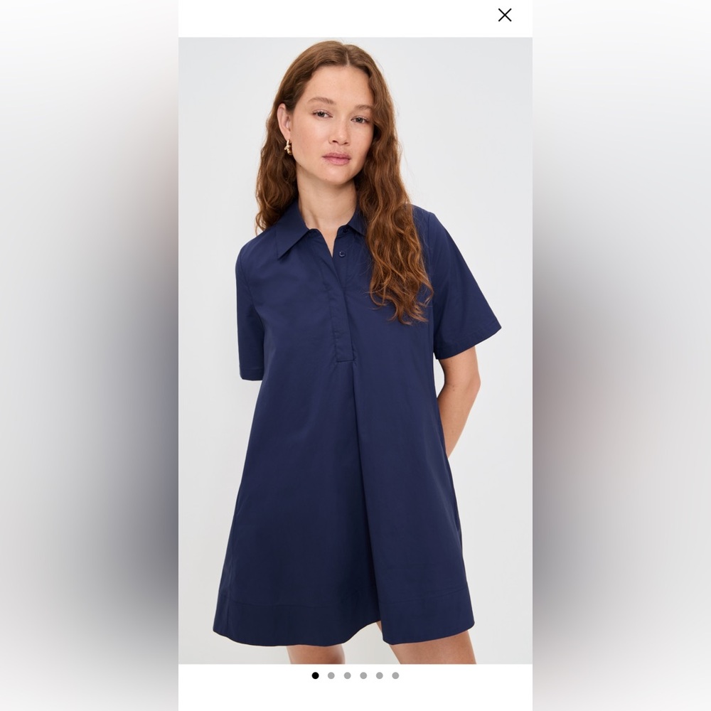 English Factory - Kaftan Mini Trapeze Shirt Dress NWT